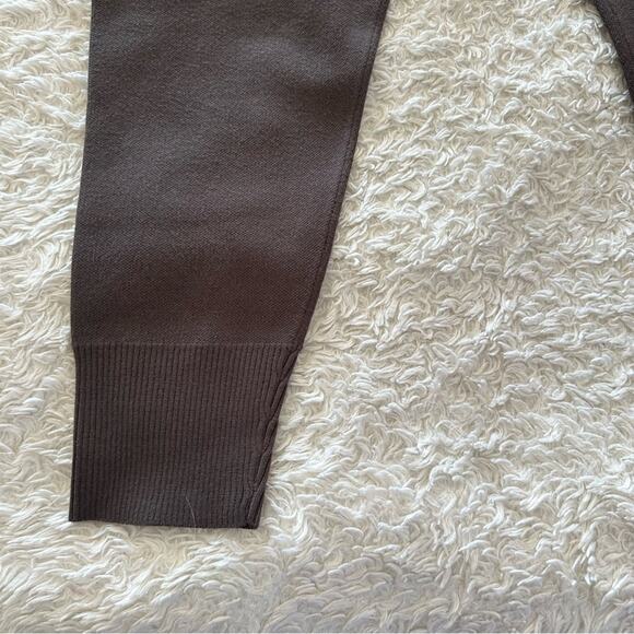 Alp N Rock Sadie Jogger Warm Cozy Thick Knit Pant Brown Size Large NWT - Picture 3 of 12